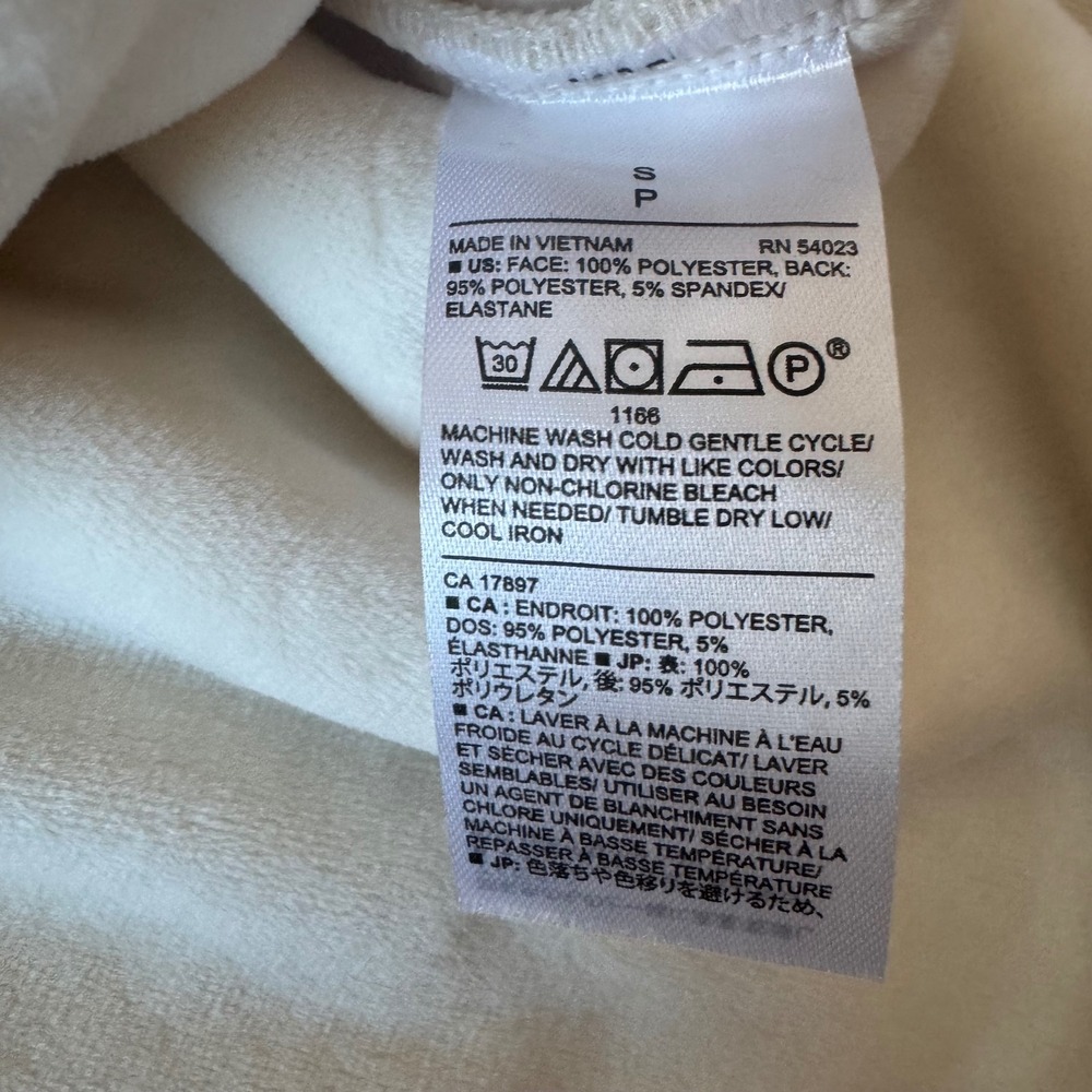 Banana Republic Maya Teddy Sherpa Shacket NWT Cozy Fleece Shirt Jacket Ivory S‎ - Picture 6 of 8
